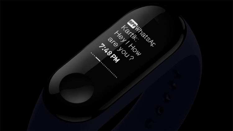 XIAOMI MI BAND 3 - PRETO