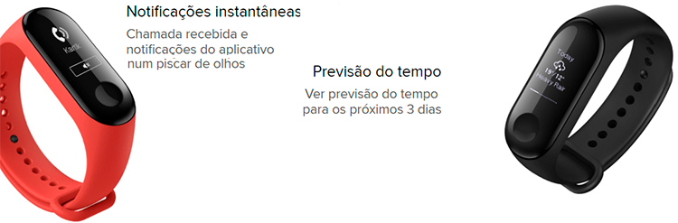 XIAOMI MI BAND 3 - PRETO
