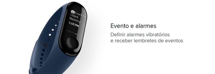XIAOMI MI BAND 3 - PRETO