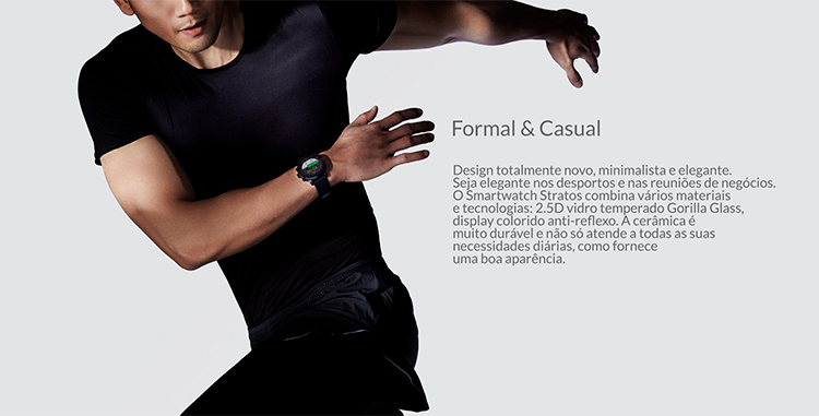 SmartWatch xiaomi Amazfit Stratos 2S - estilo