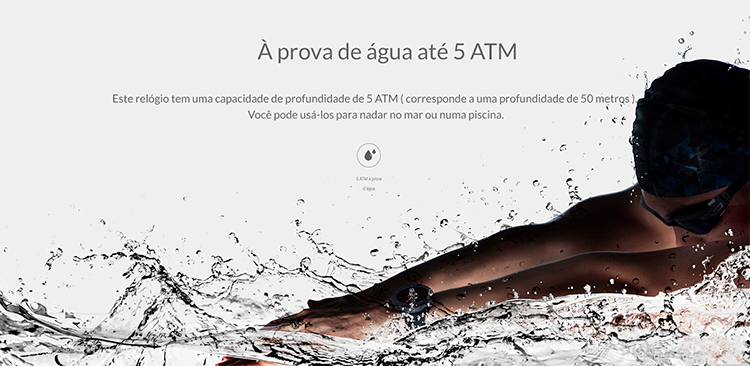 SmartWatch xiaomi Amazfit Stratos 2S - resistencia