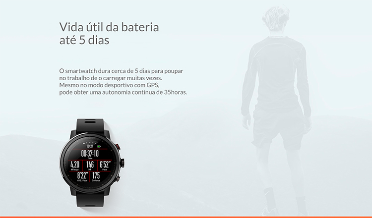 SmartWatch xiaomi Amazfit Stratos 2S - durabilidade