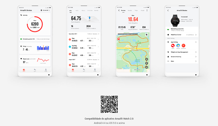 SmartWatch xiaomi Amazfit Stratos 2S - APP