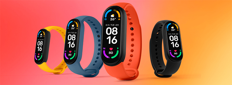 Pulseira inteligente Xiaomi Mi Band 6 diversas cores | TechHut