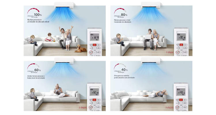 Ar condicionado LG S09ET.SSJ